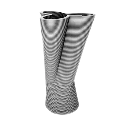 3D CONCRETE : JARDINIÈRE JARRE 41, ref JARRE-41_3D